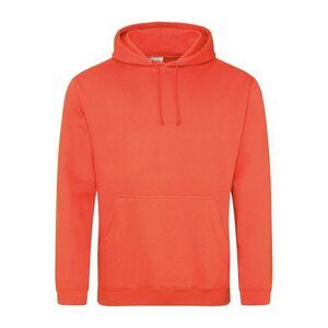 Awdis Unisex Adult College Hoodie / Soft Red
